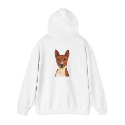 Basenji Head Unisex Hoodie