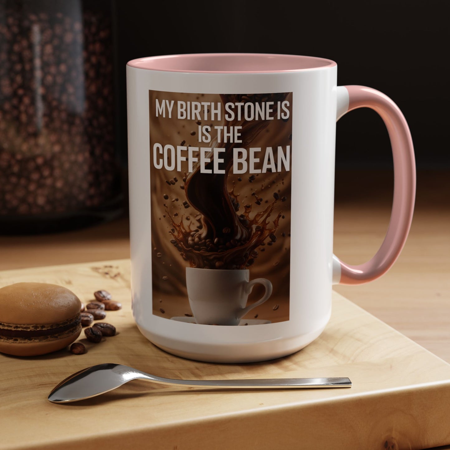 Birth Stone 2-Tone Coffee Mug