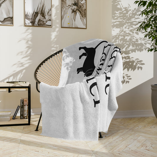 Sad Little Low Rider Velveteen Microfiber Blanket