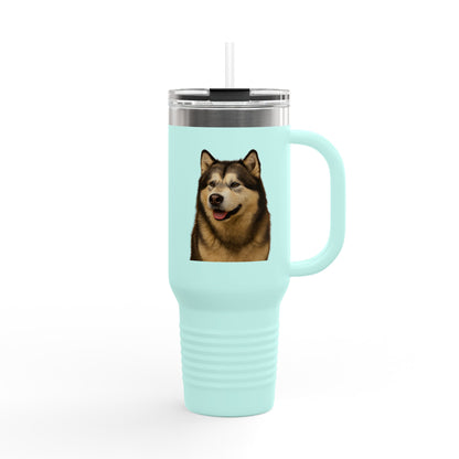 Malamute Head Insulated Travel Mug