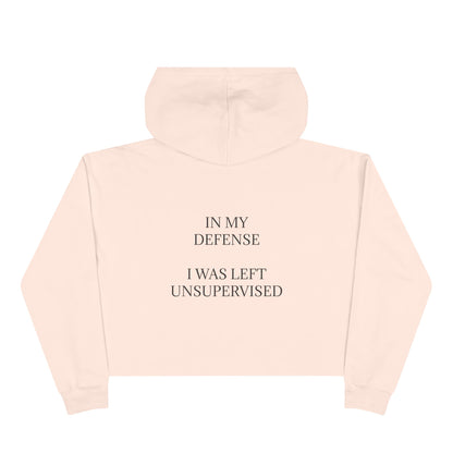 Unsupervised Women's Crop Hoodie