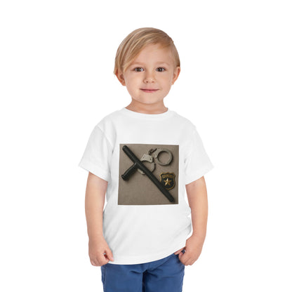 Law Enforcement Appreciation Toddler Unisex Short Sleeve Crewneck Tee