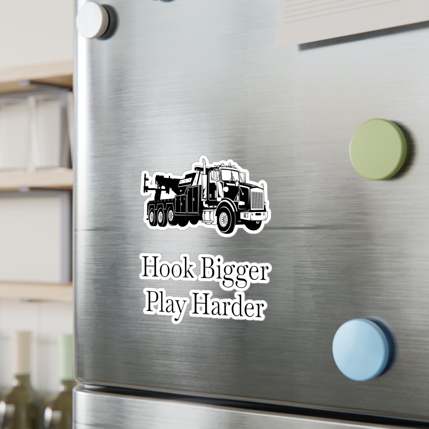 Hook Bigger Vinyl Decal