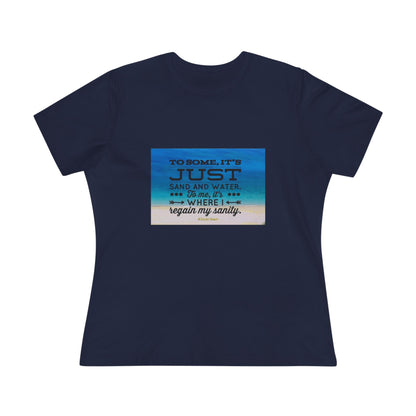 Dr. Beach Women's Short Sleeve Crewneck Tee