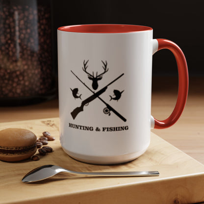 Hunting/Fishing 2-Tone Coffee Mug