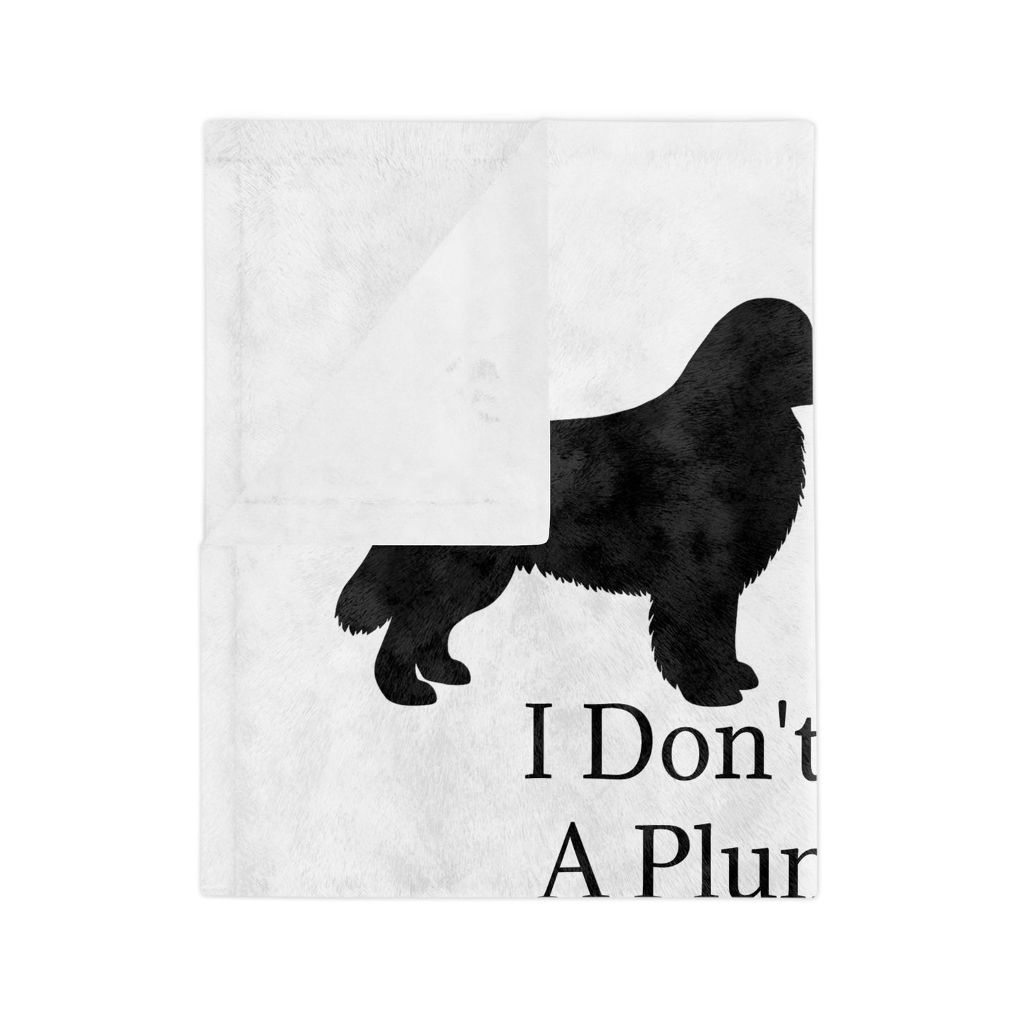 Plumbing Emergency Velveteen Microfiber Blanket