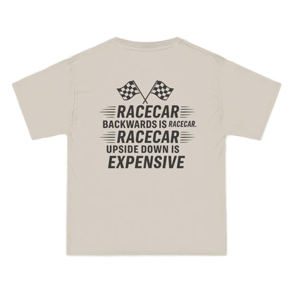 Racecar Backwards Men's Short-Sleeve Crewneck Tee