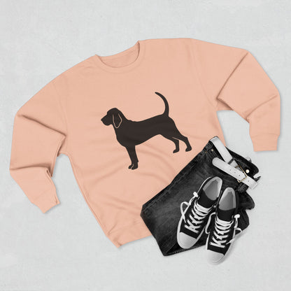 Bloodhound Silhouette Unisex Crewneck Sweatshirt