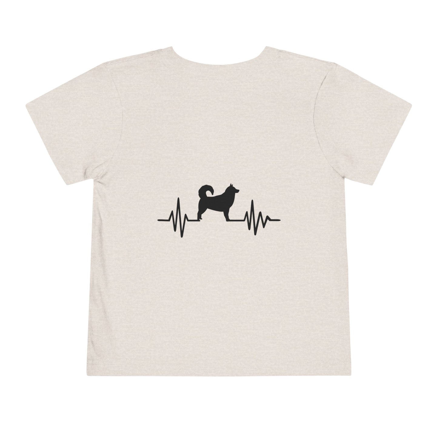 My Heart Beats For Malamutes Toddler Unisex Short Sleeve Crewneck Tee