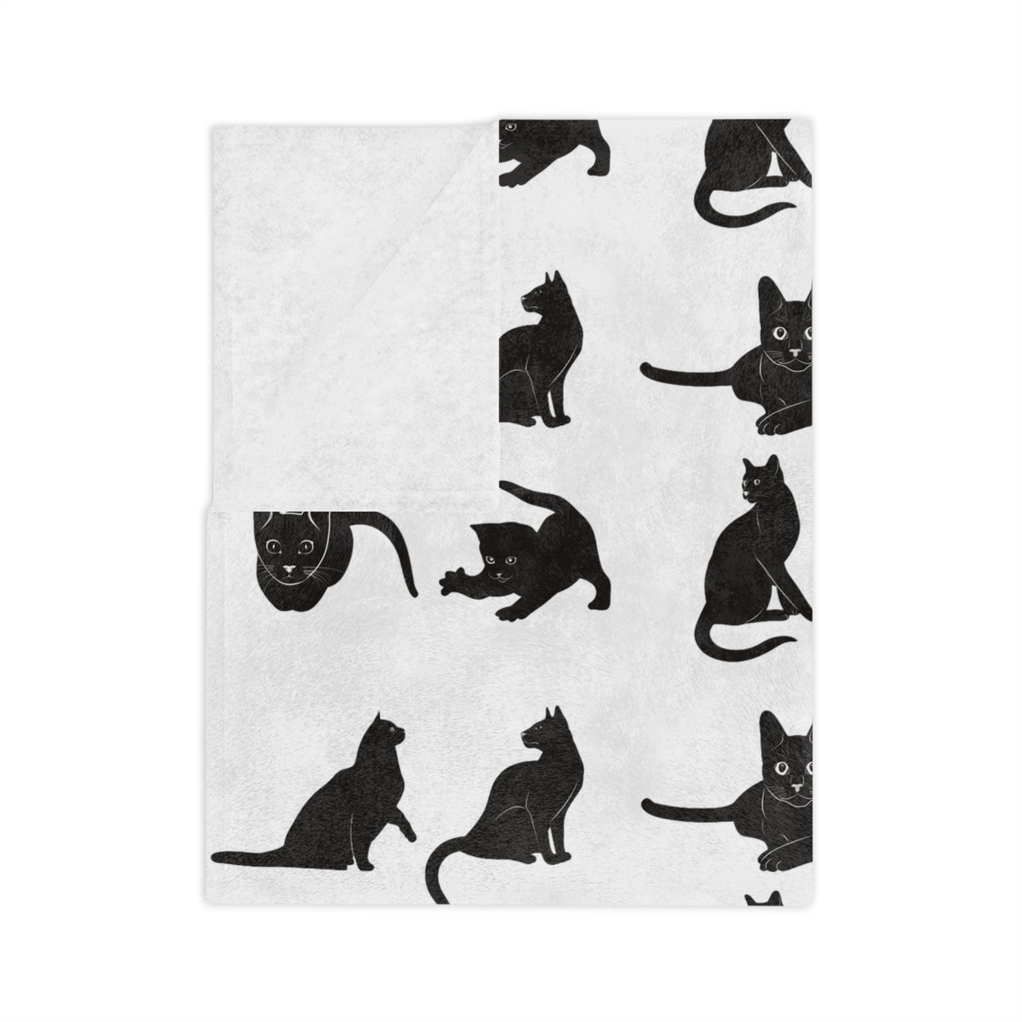 Cats Velveteen Microfiber Blanket