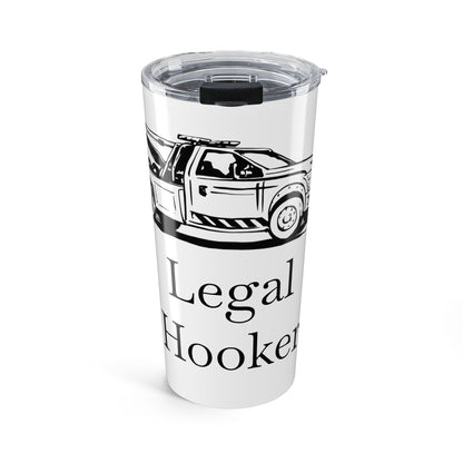 Legal H**ker Wheel Lift Tow Truck Tumbler