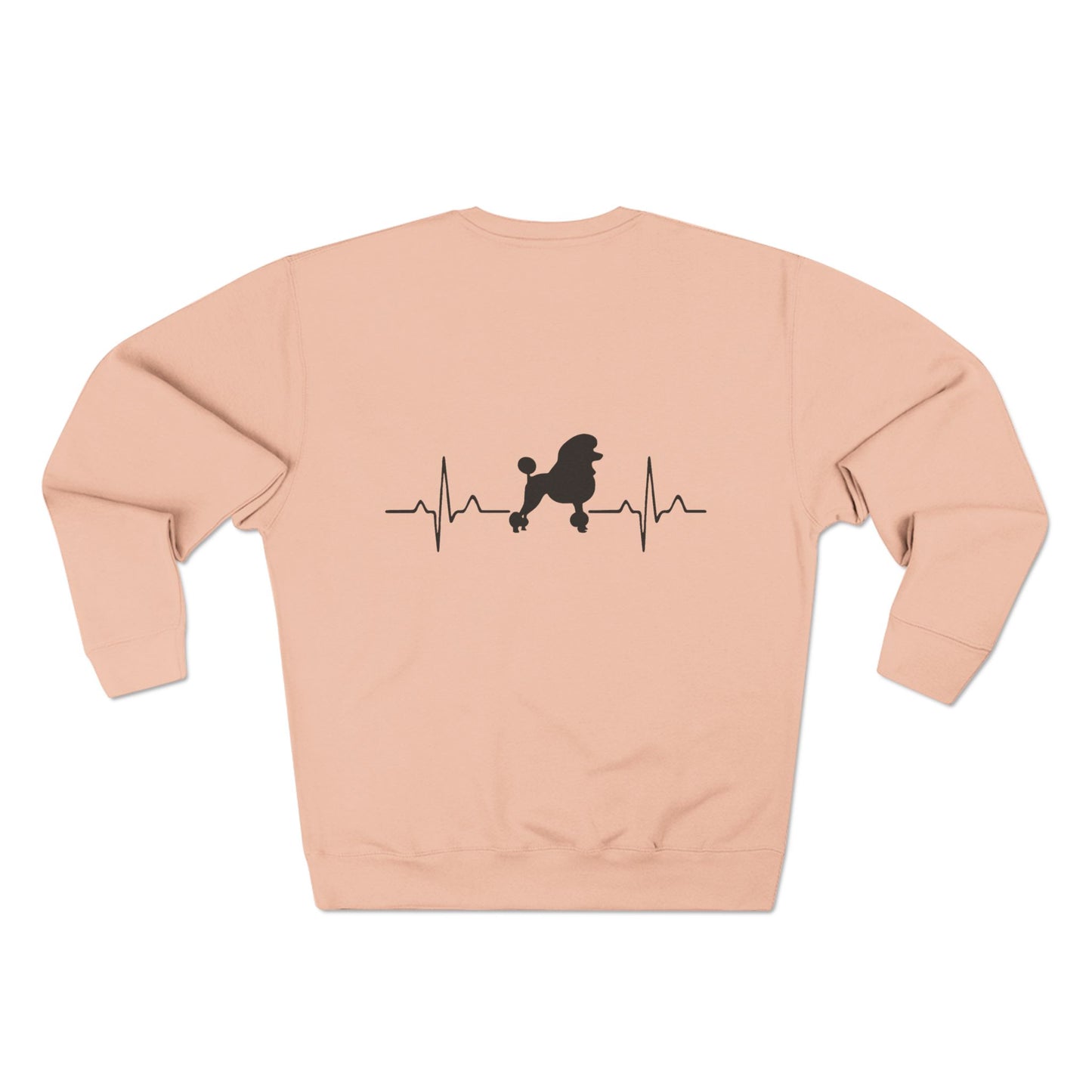 My Heart Beats For Poodles Unisex Crewneck Sweatshirt
