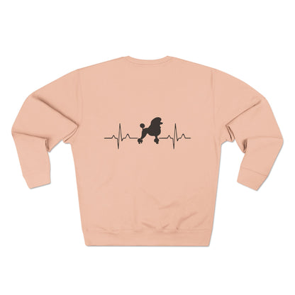 My Heart Beats For Poodles Unisex Crewneck Sweatshirt