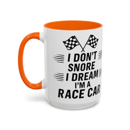 I Don't Snore 2-Tone Coffee Mug