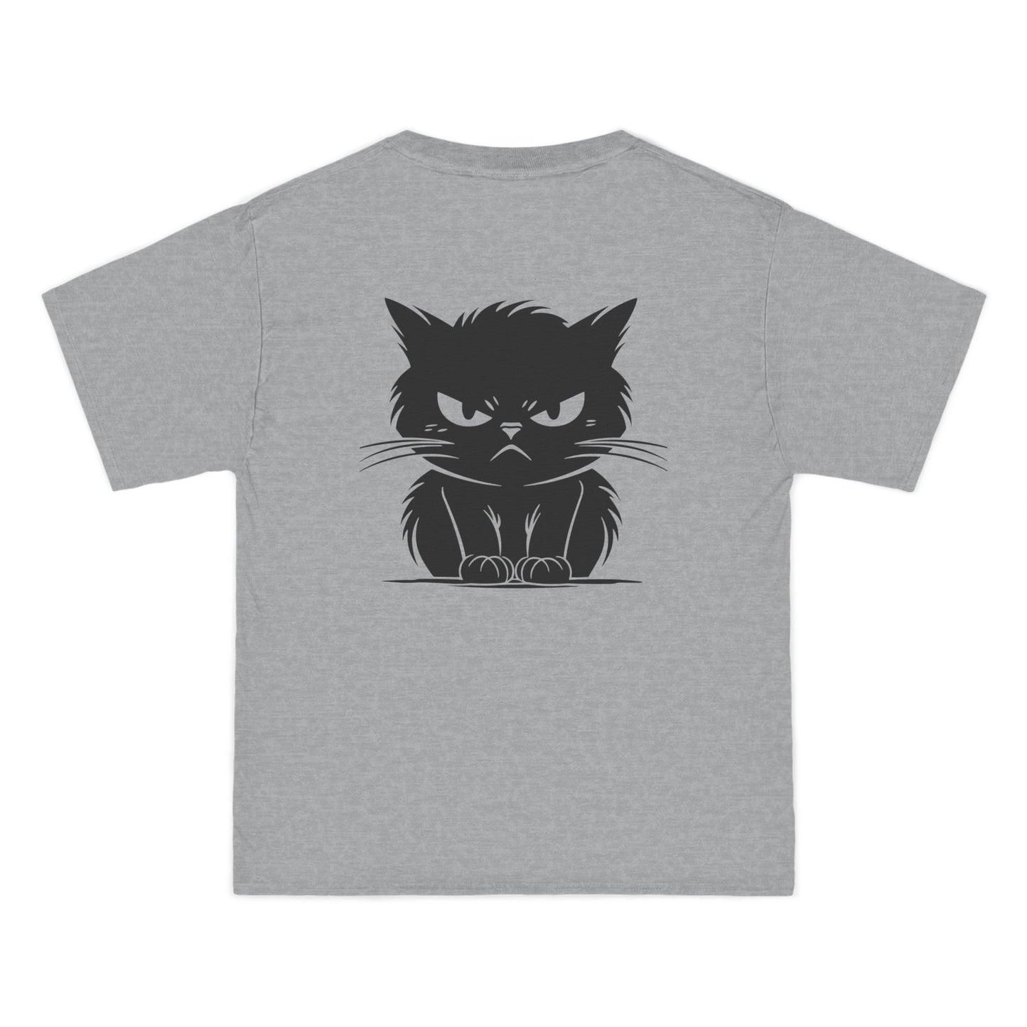 Angry Cat Men's Short-Sleeve Crewneck Tee