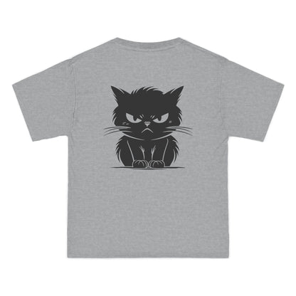 Angry Cat Men's Short-Sleeve Crewneck Tee