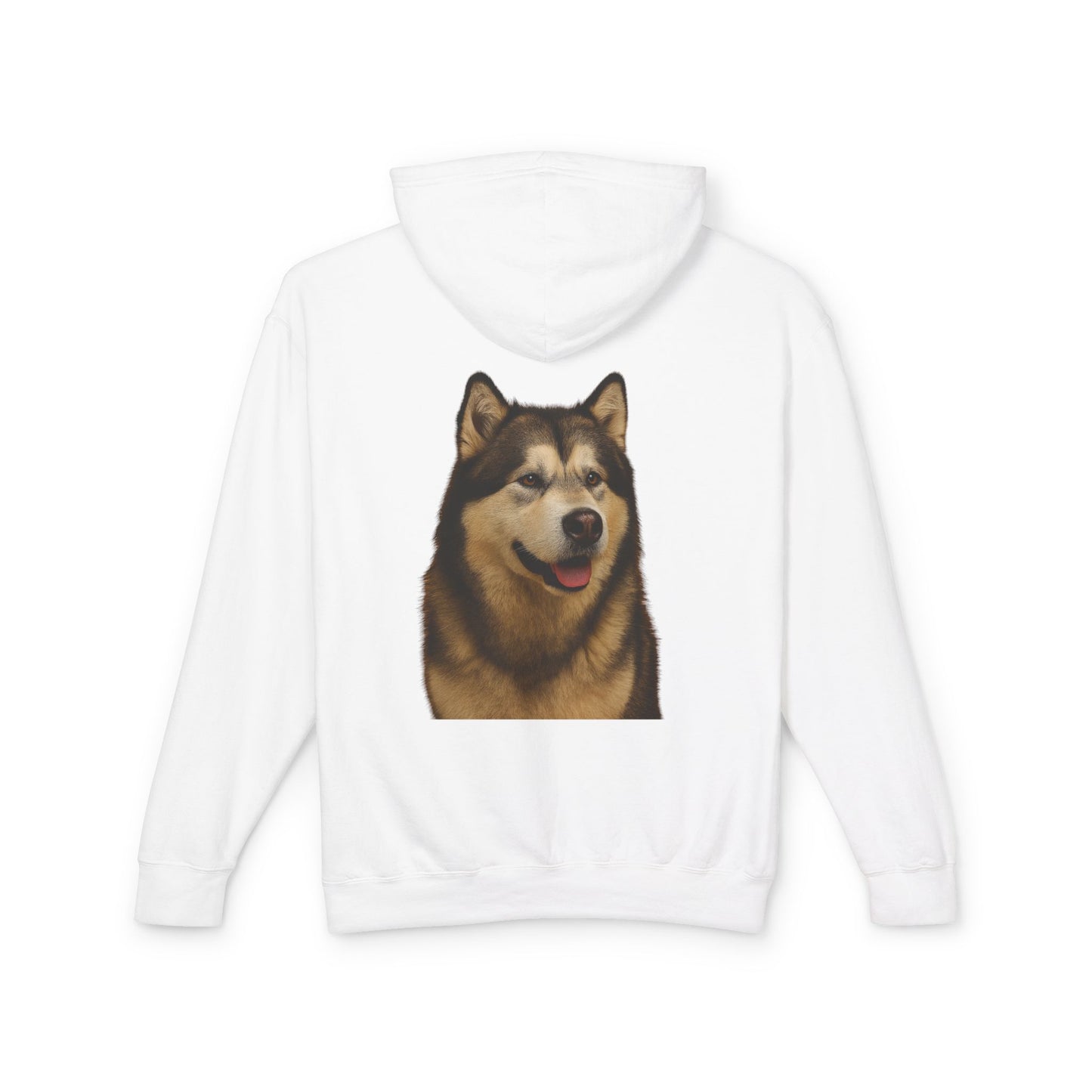 Malamute Head Unisex Lightweight Hoodie