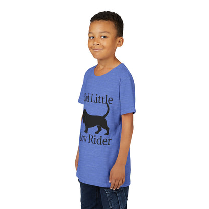 Sad Little Low Rider Youth Unisex Short Sleeve Crewneck Tee
