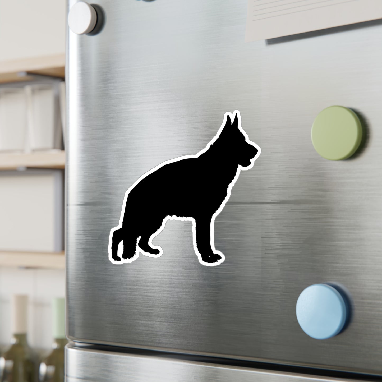 German Shepherd Silhouette Vinyl Decal