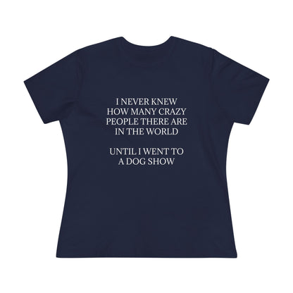 Never Knew Women's Short Sleeve Crewneck Tee