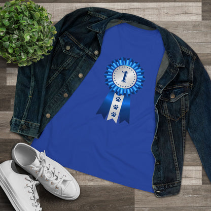 Show Ribbon Women's Short Sleeve Crewneck Tee