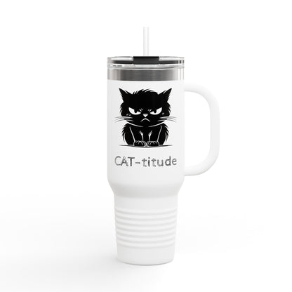 CAT-titude Insulated Travel Mug