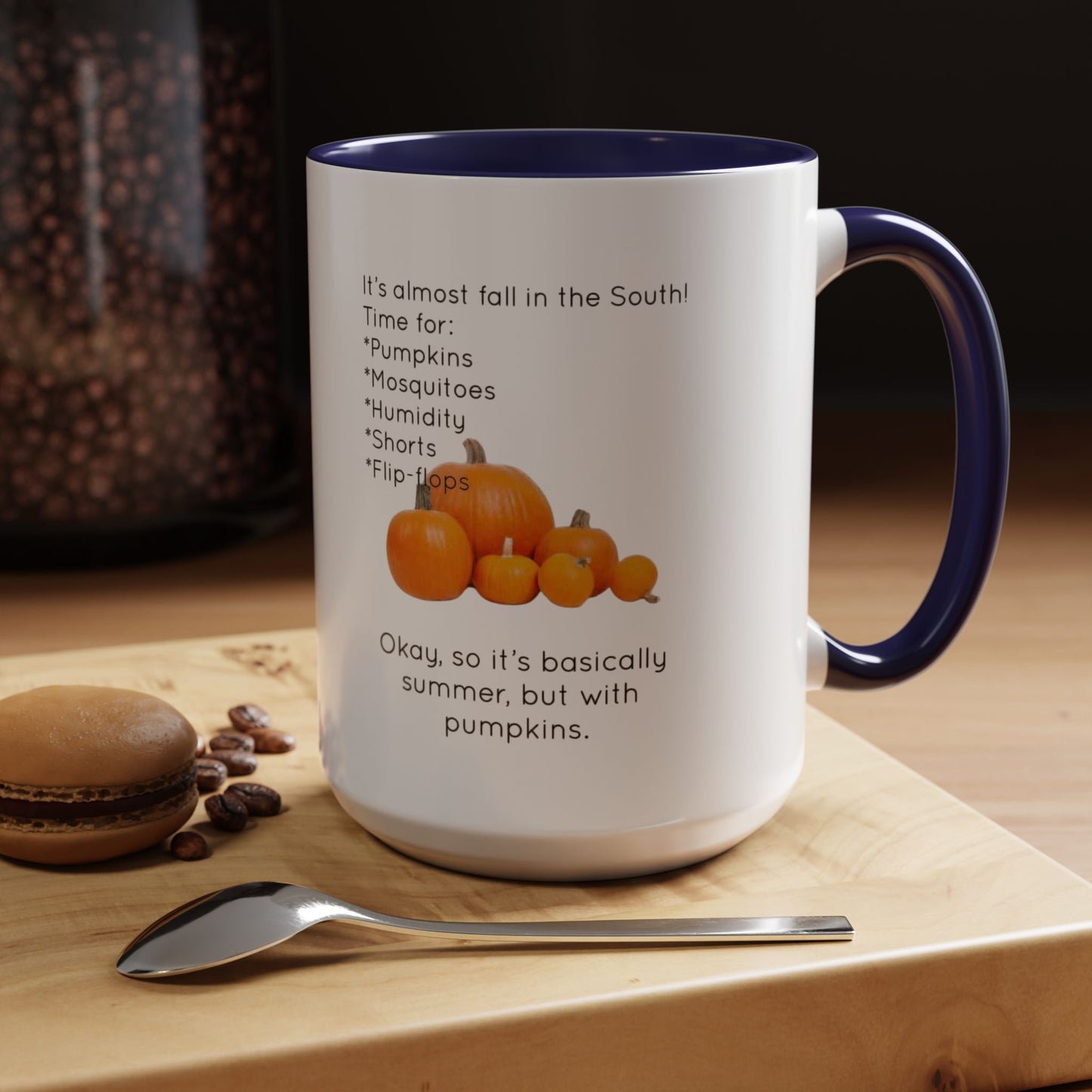 Fall In The South 2-Tone Coffee Mug