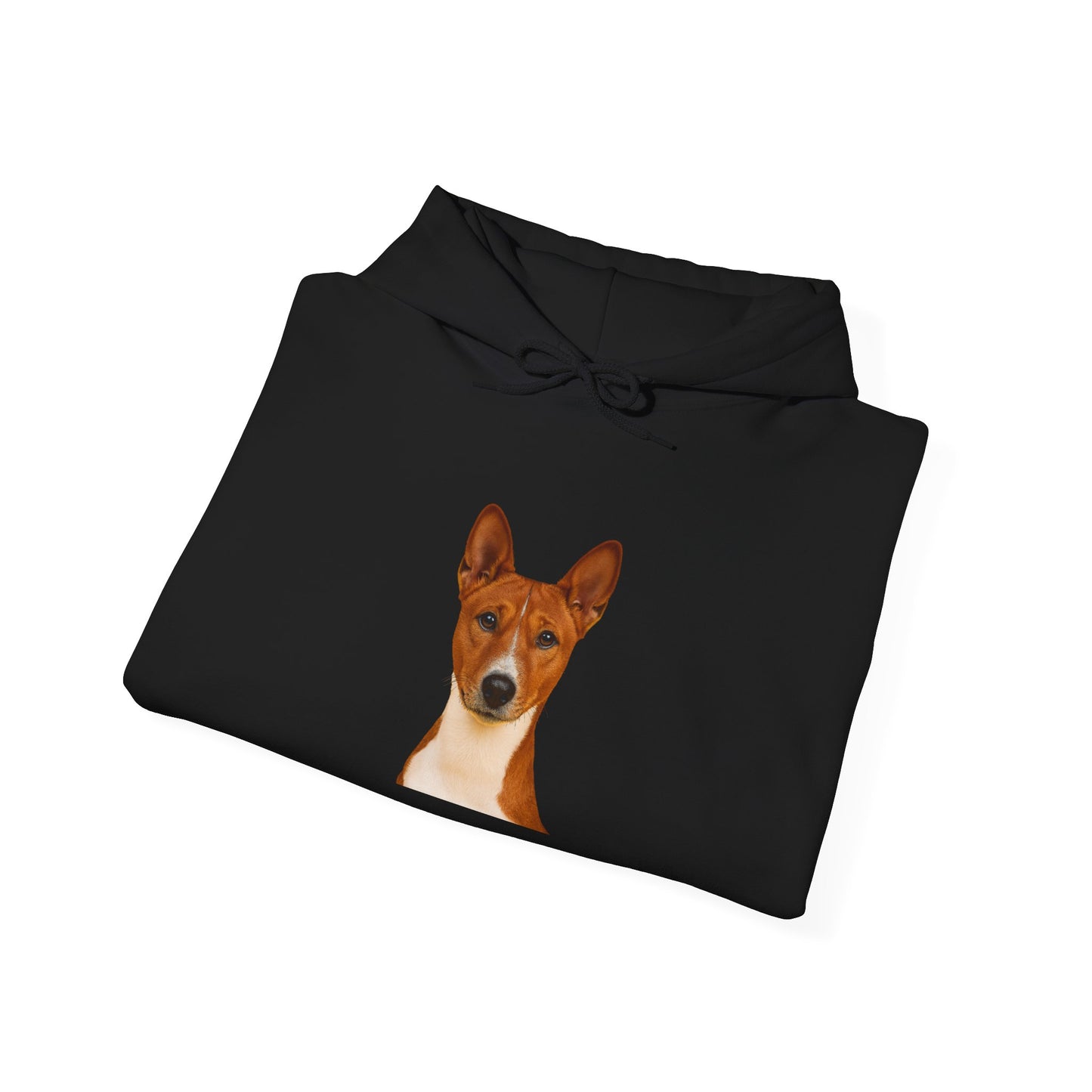 Basenji Head Unisex Hoodie