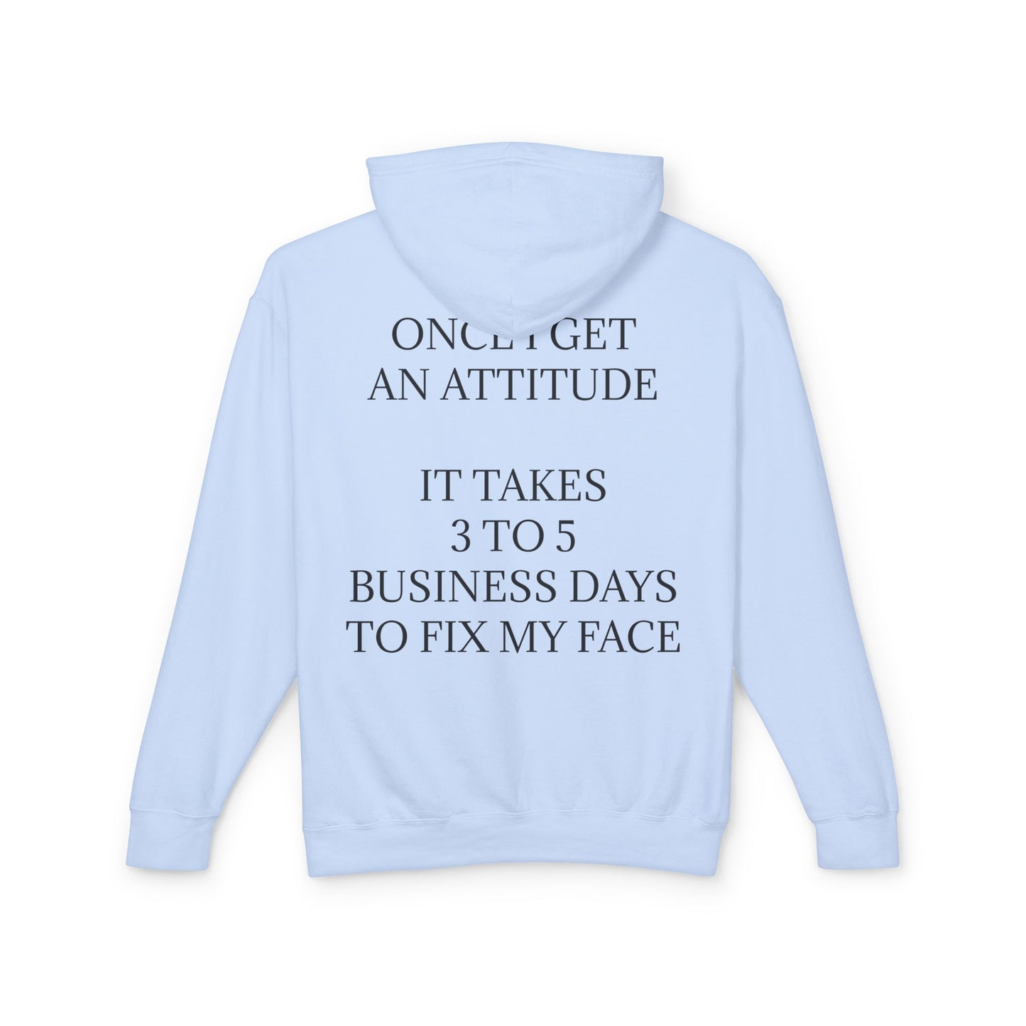 Fix My Face Unisex Lightweight Hoodie