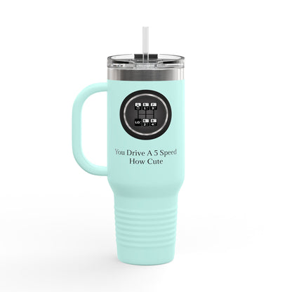 5 Speed How Cute Insulated Travel Mug