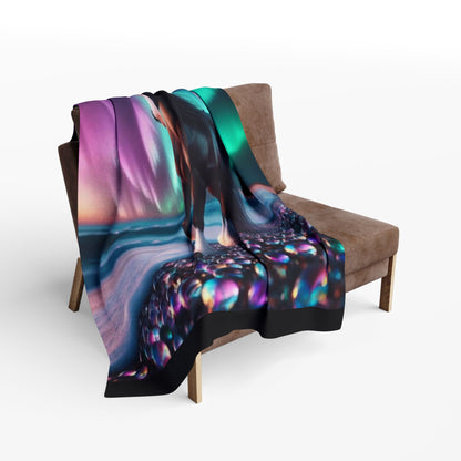 Midnight Magic Arctic Fleece Blanket