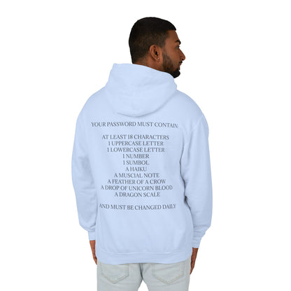 Password Unisex Lightweight Hoodie