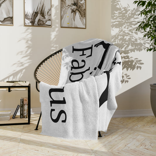 Fearless N Fabulous Velveteen Microfiber Blanket