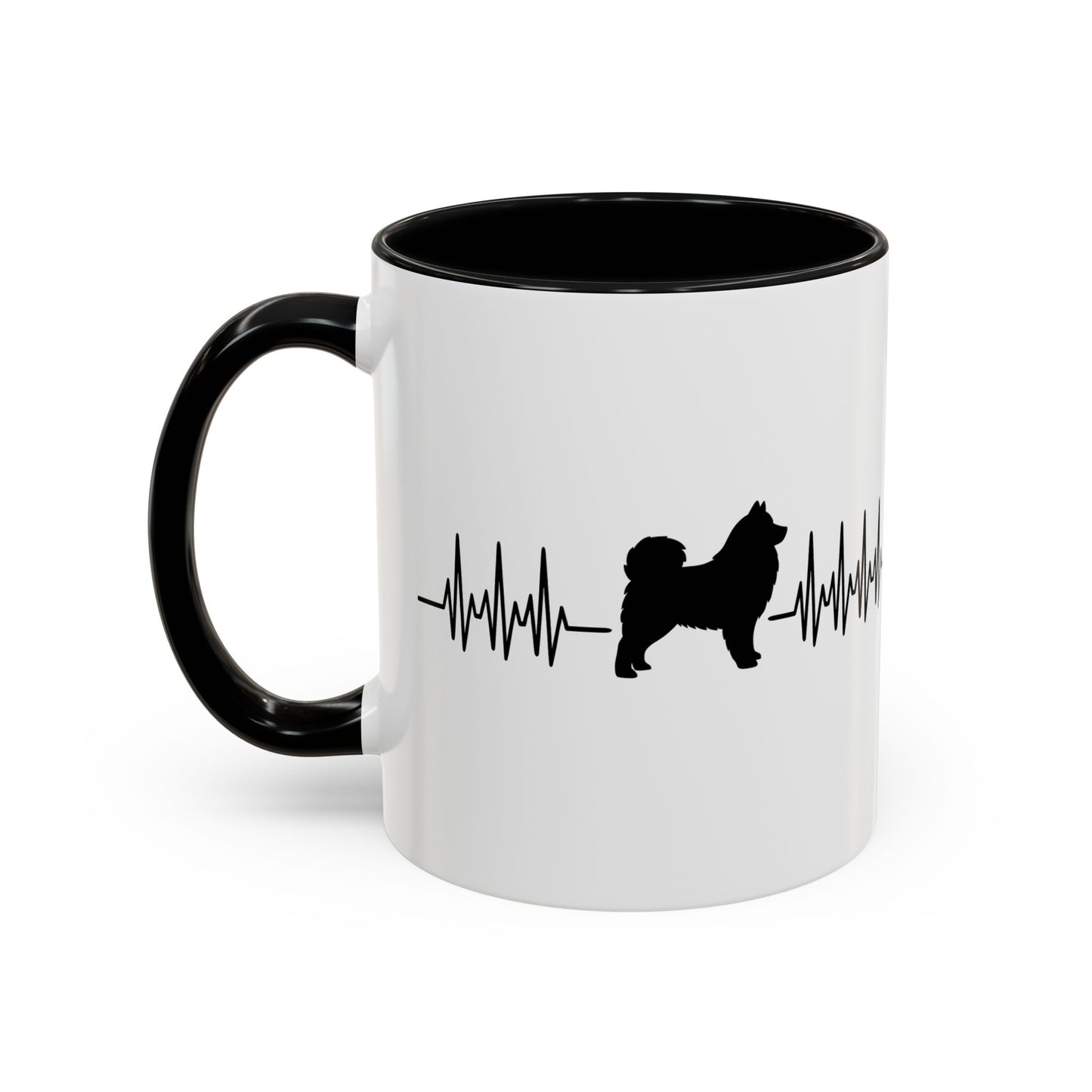 My Heart Beats For Samoyeds 2-Tone Coffee Mug