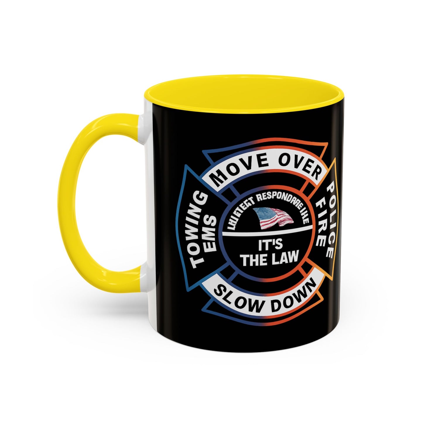 Let First Responders Live 2-Tone Coffee Mug