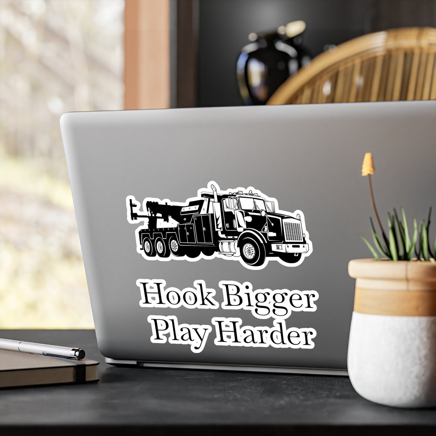 Hook Bigger Vinyl Decal