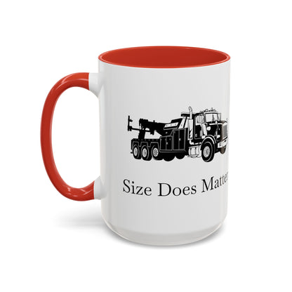 Size Does Matter 2-Tone Coffee Mug