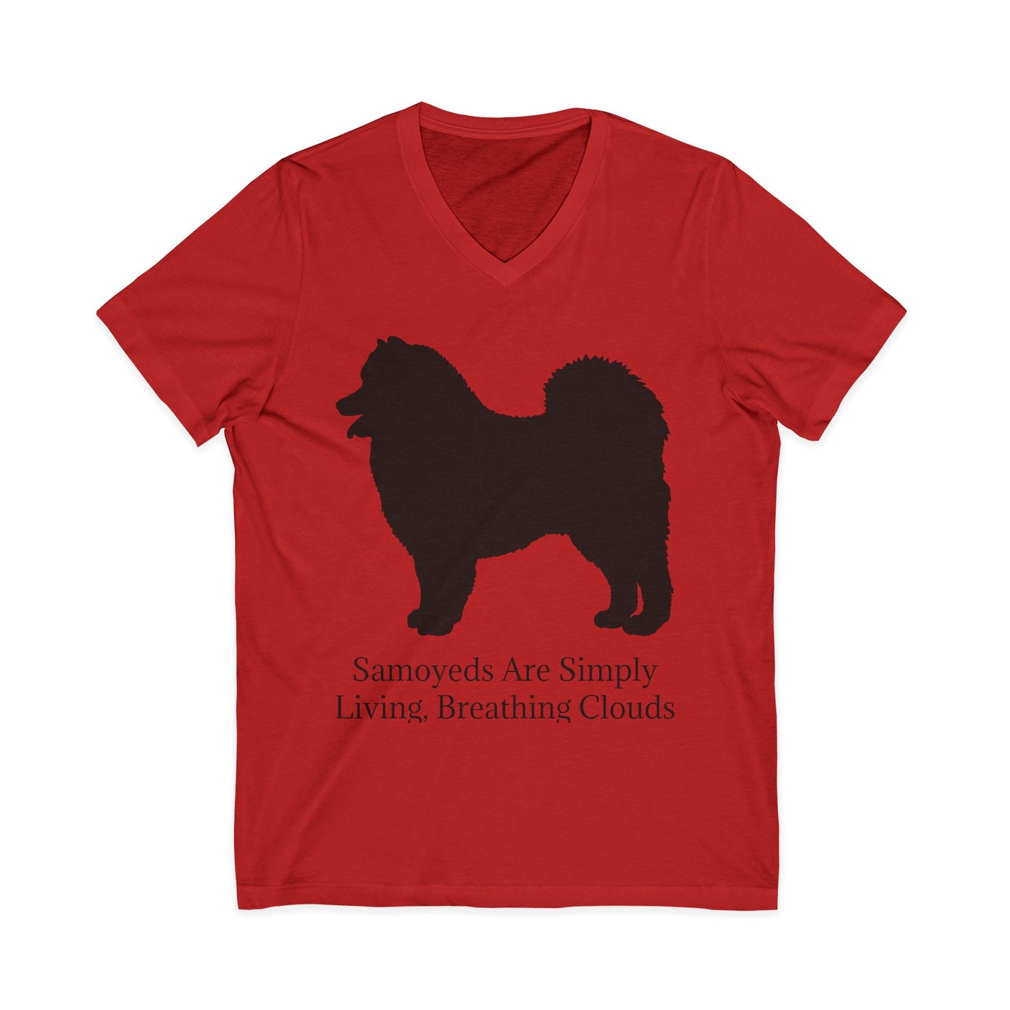 Clouds Unisex Short Sleeve V-Neck Tee