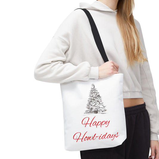 Happy Howl-idays Tote Bag