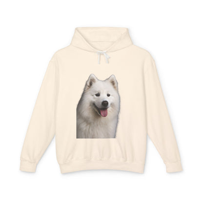 Samoyed Head Unisex Lightweight Hoodie