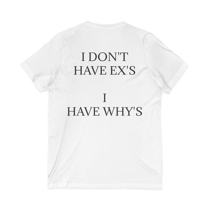 X's And Y's Unisex Short Sleeve V-Neck Tee