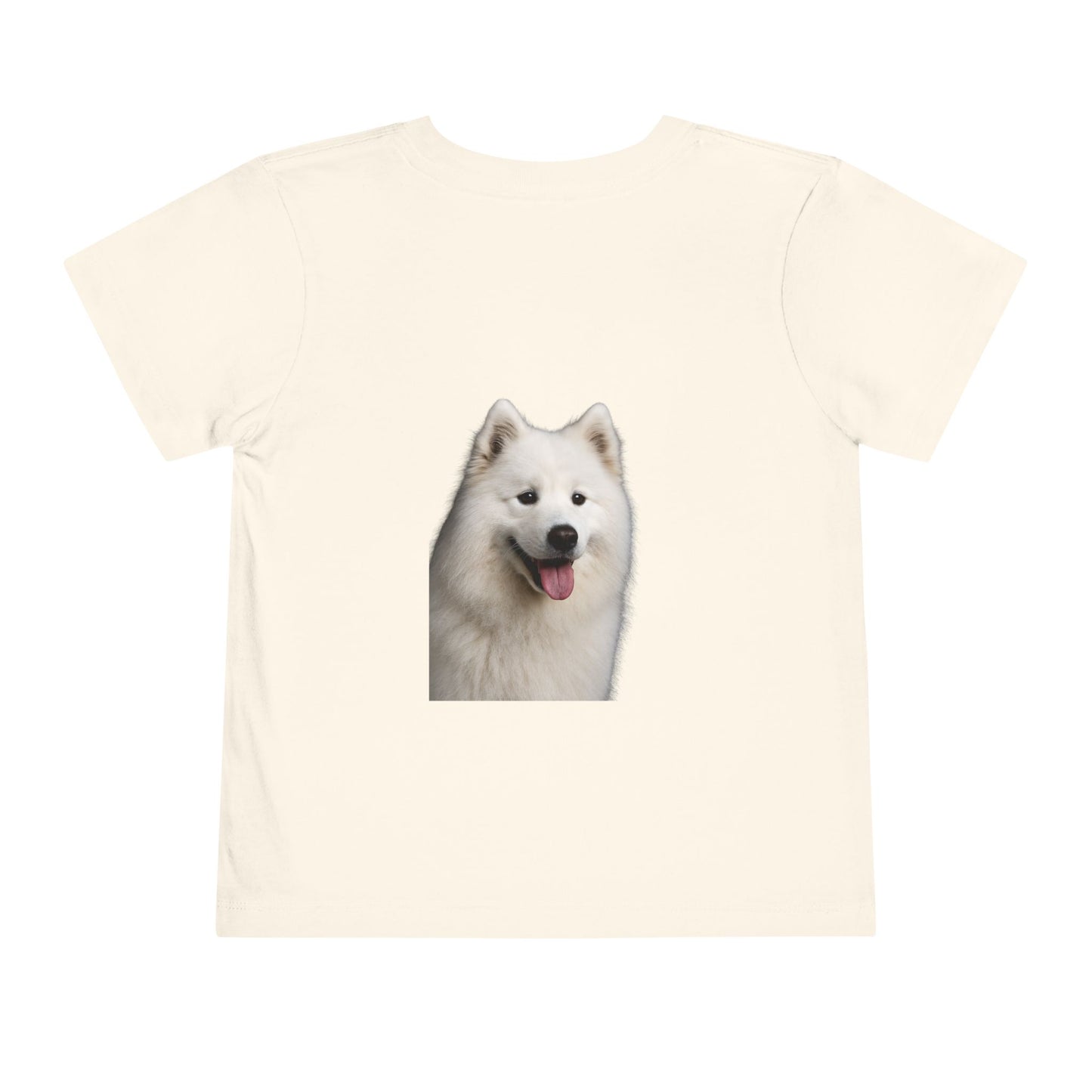 Samoyed Head Toddler Unisex Short Sleeve Crewneck Tee