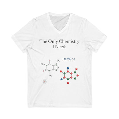 Chemistry Lesson Unisex Short Sleeve V-Neck Tee
