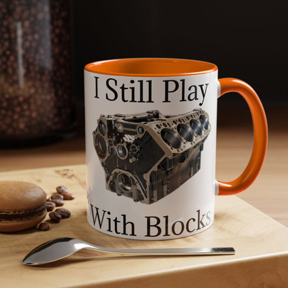 Play With Blocks 2-Tone Coffee Mug