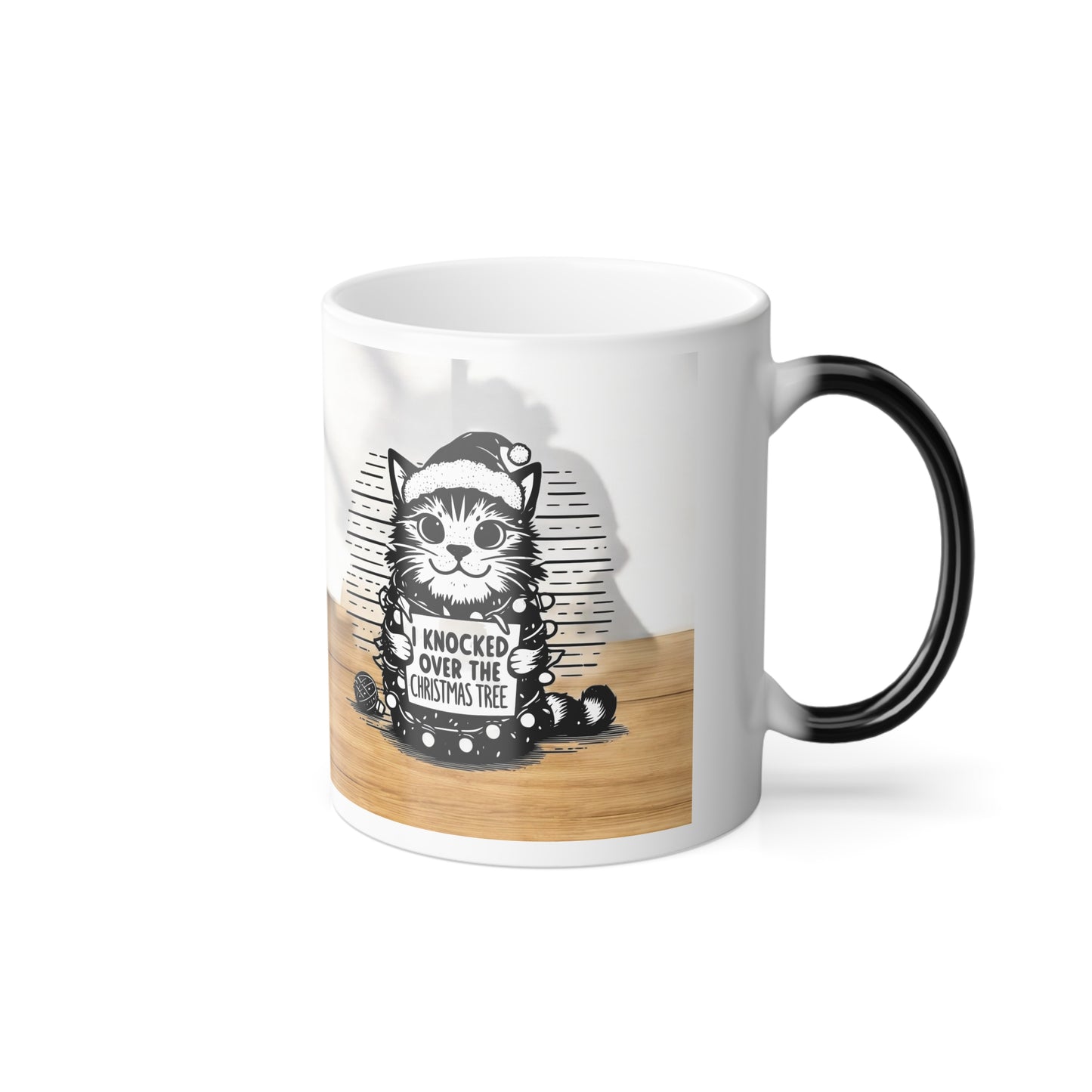 Naughty Cat Color Changing Mug