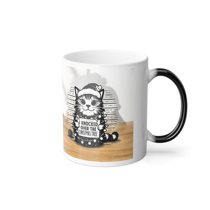 Naughty Cat Color Changing Mug
