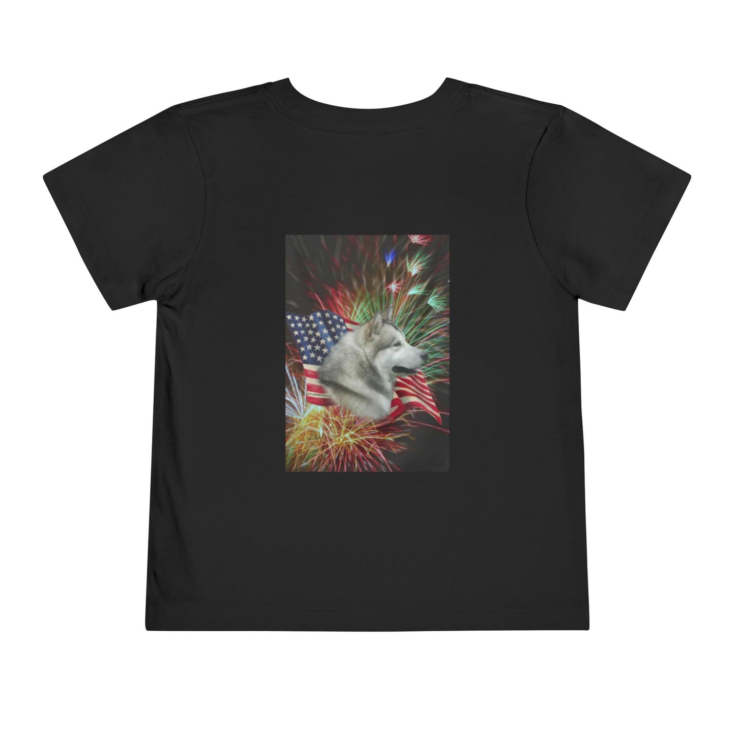 American Malamute Toddler Unisex Short Sleeve Crewneck Tee