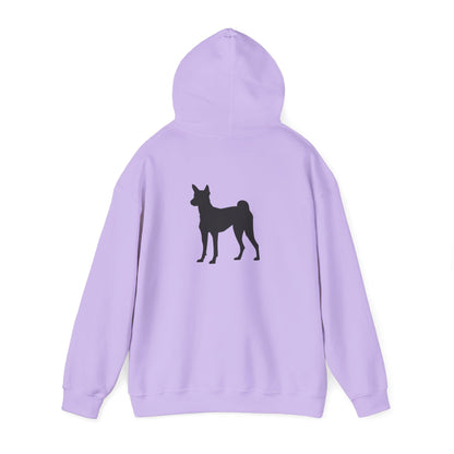 Basenji Silhouette Unisex Hoodie