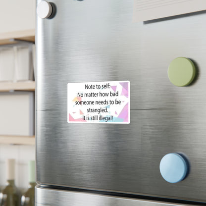 Note To Self Vinyl Decal