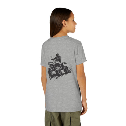 Slingin' Mud Quad Youth Unisex Short Sleeve Crewneck Tee